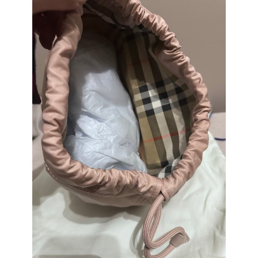Burberry Logo Patch Drawstring Pouch - Picture 11 of 14